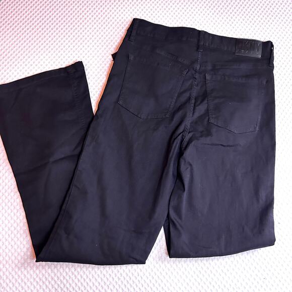 DKNY Boerum Flare Jeans 31 12 Black NWT High Rise Boot Cut Women's - Picture 6 of 8